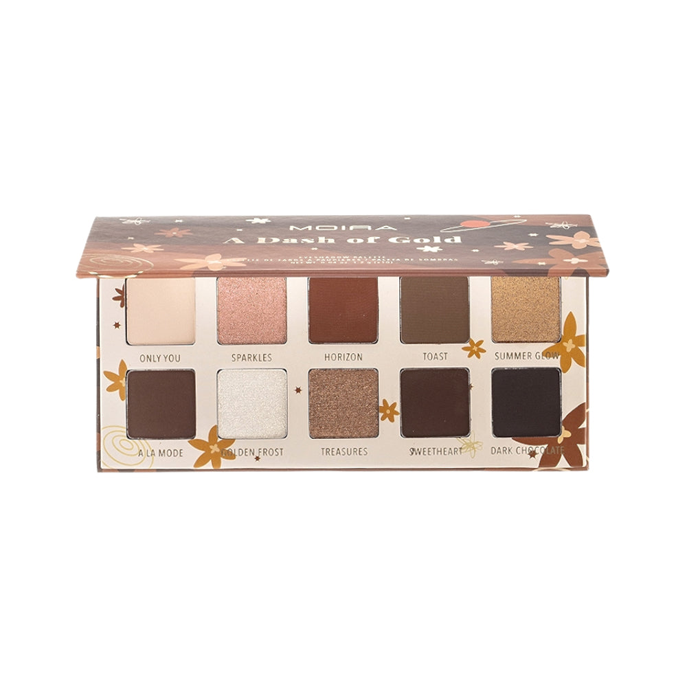 MOIRA A DASH OF GOLD PALETTE 004 12 GM