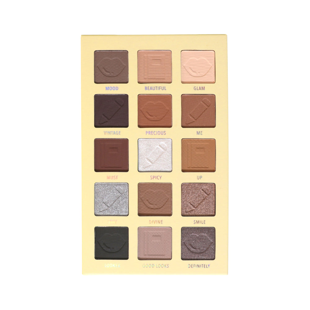 MOIRA DAYBOOK SERIES PALETTE DBS001YOU HAD ME AT MAKEUP PALE