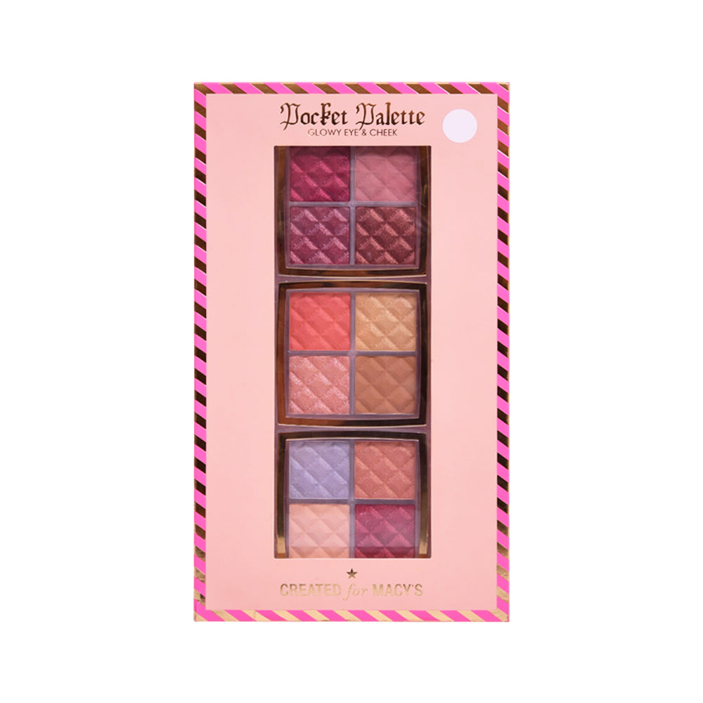 MACYS GLOWY EYE & CHEEK POCKET PALETTE