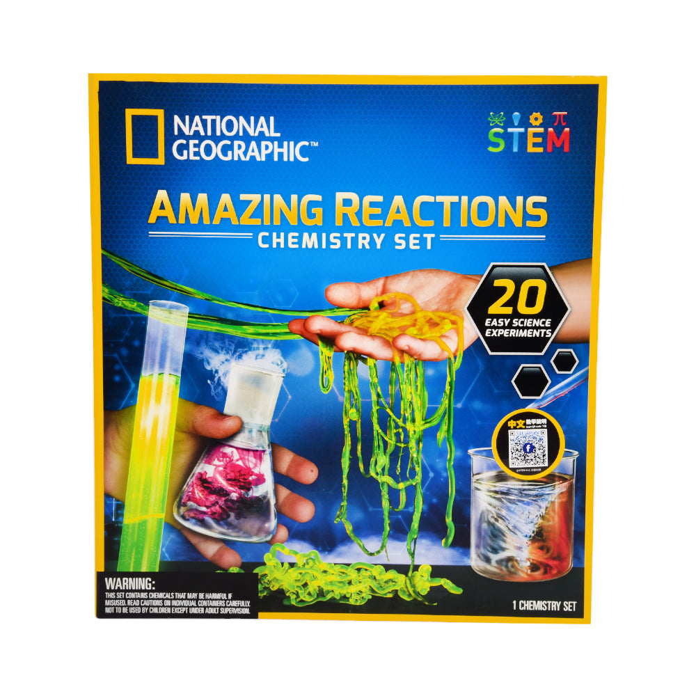 EXPCHEMA NG AMAZING REACTIONS CHIEMISTRY KIT