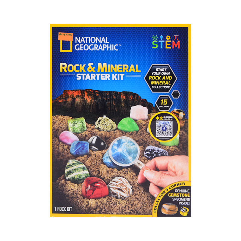 NG ROCK & MINERAL STARTER KIT