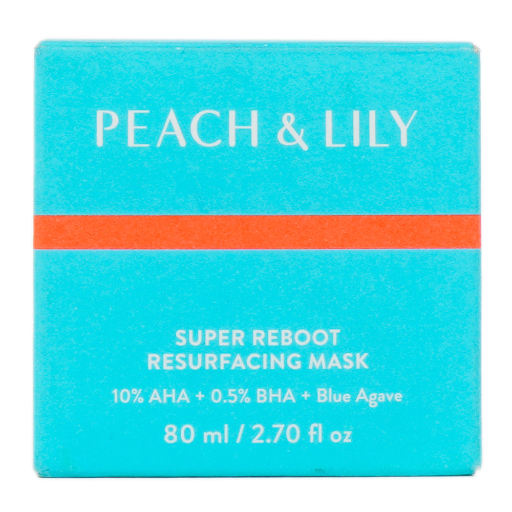 PEACH & LILLY SUPER REBOOT RESURFACING MASK 80ML