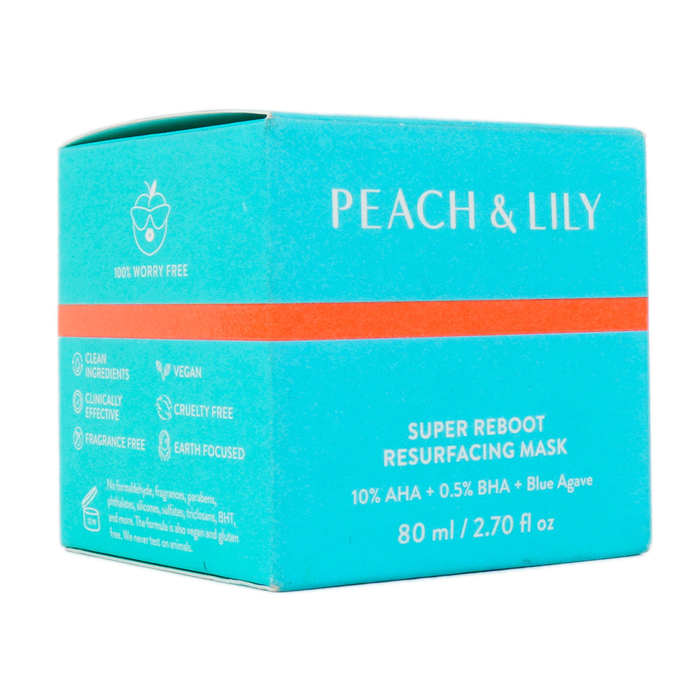 PEACH & LILLY SUPER REBOOT RESURFACING MASK 80ML