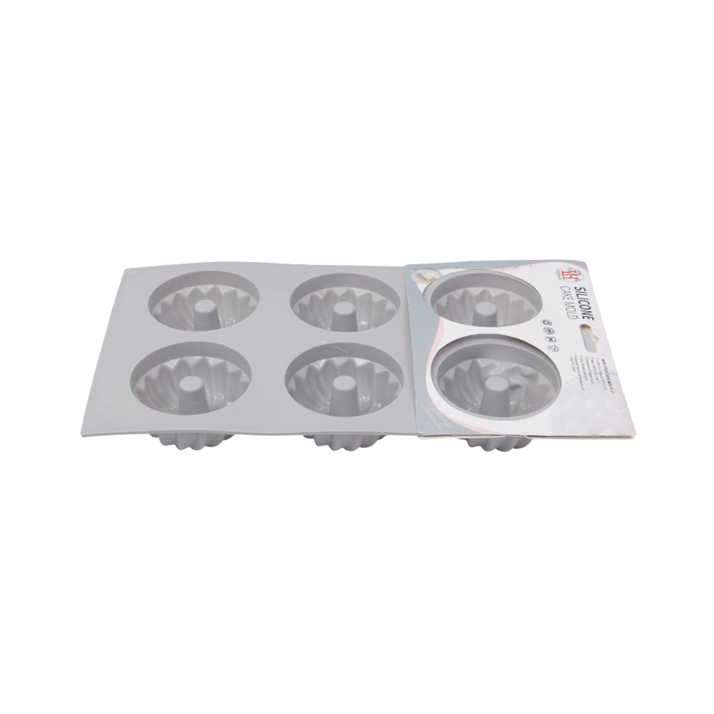 MUFFIN PAN 6 CUPS SILICONE IR YH-TA/E190-192
