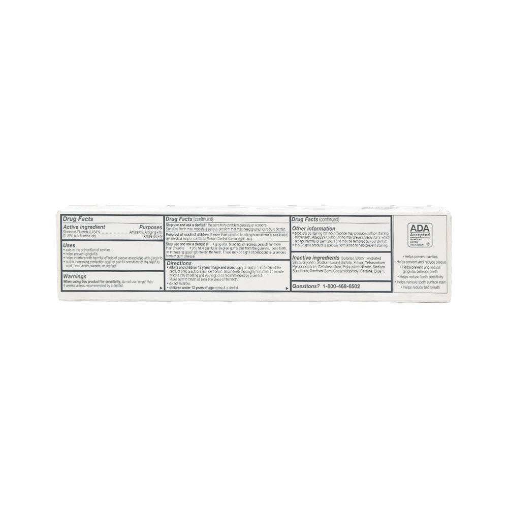 COLGATE TOOTH PASTE TOTAL WHITENING GEL 144 GM