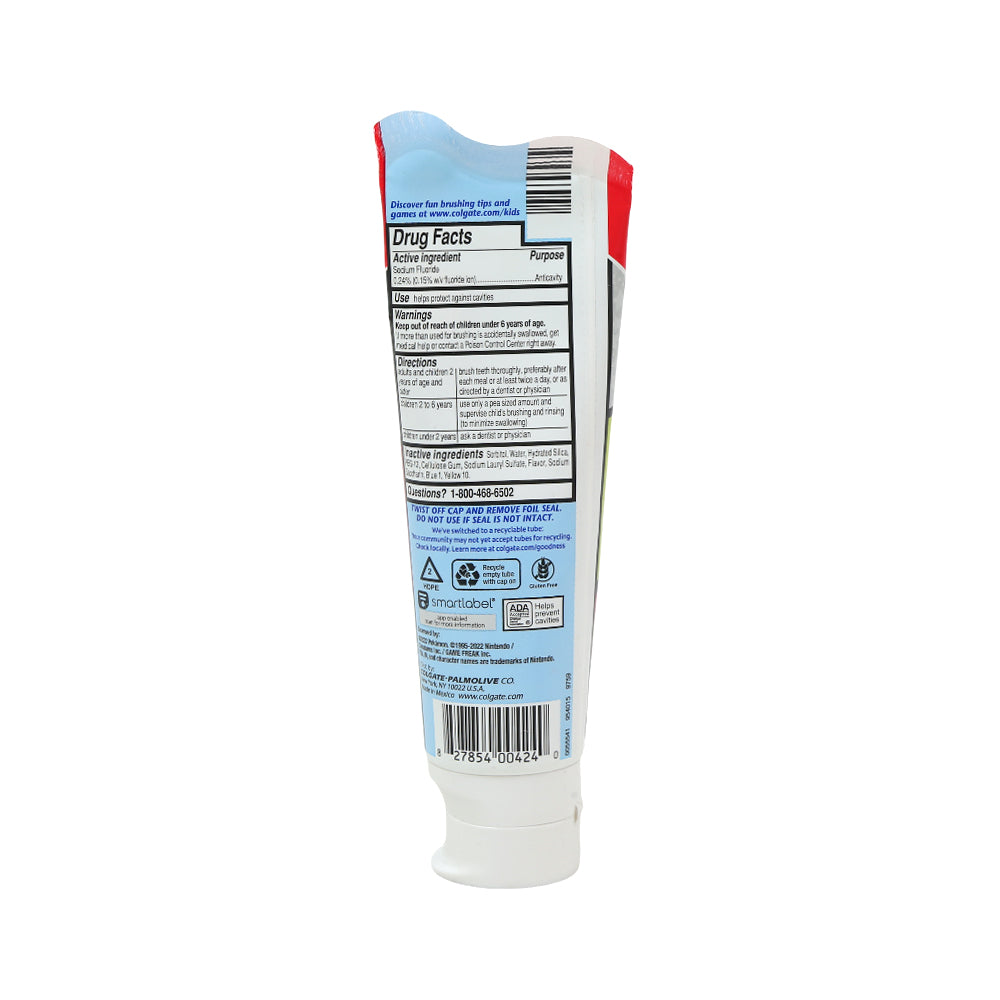 COLGATE TOOTHPASTE POKEMON BUBBLE FRUIT 130 GM