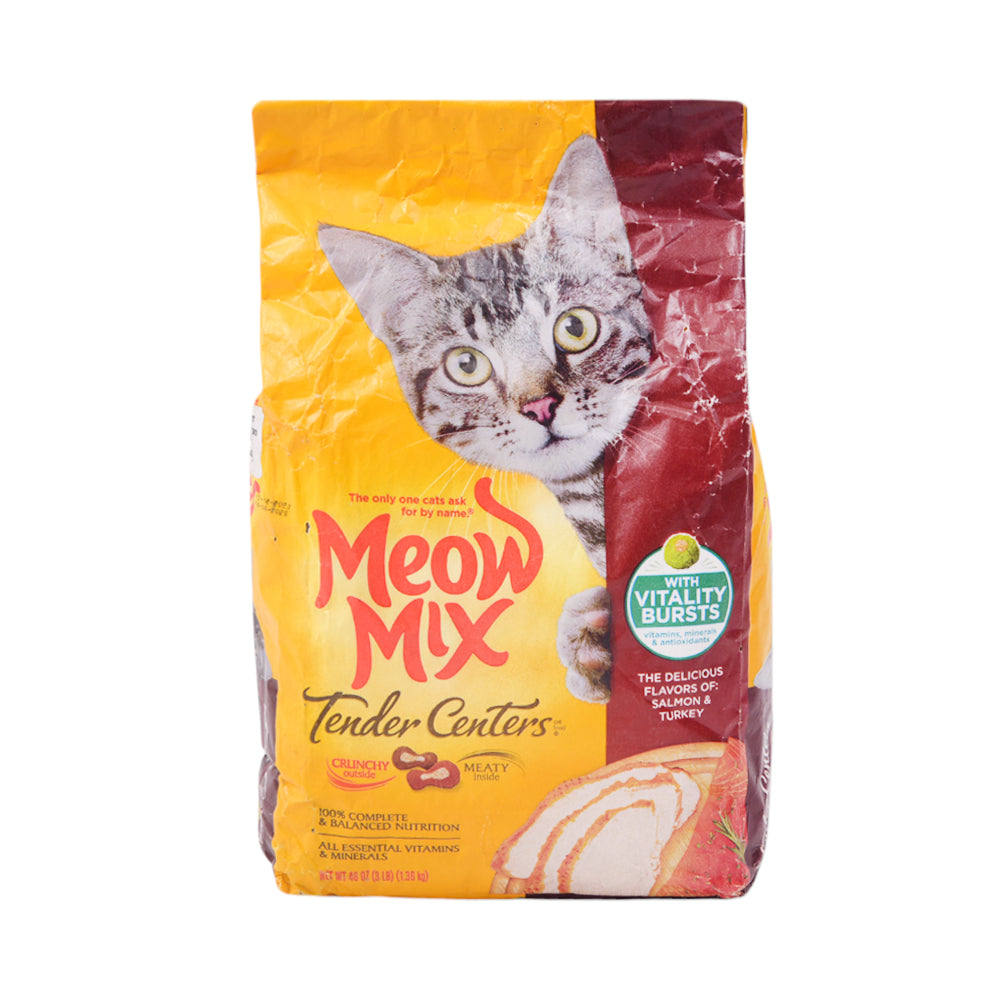 MEOW MIX CAT FOOD SALMON AND TURKEY 1.36 KG