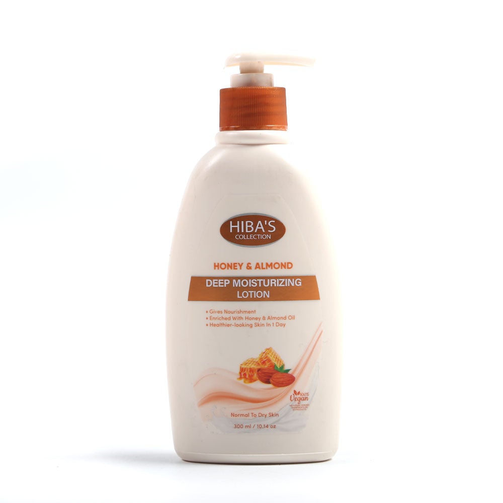 HIBA'S COLLECTION DEEP MOISTURIZING LOTION HONEY & ALMOND 30