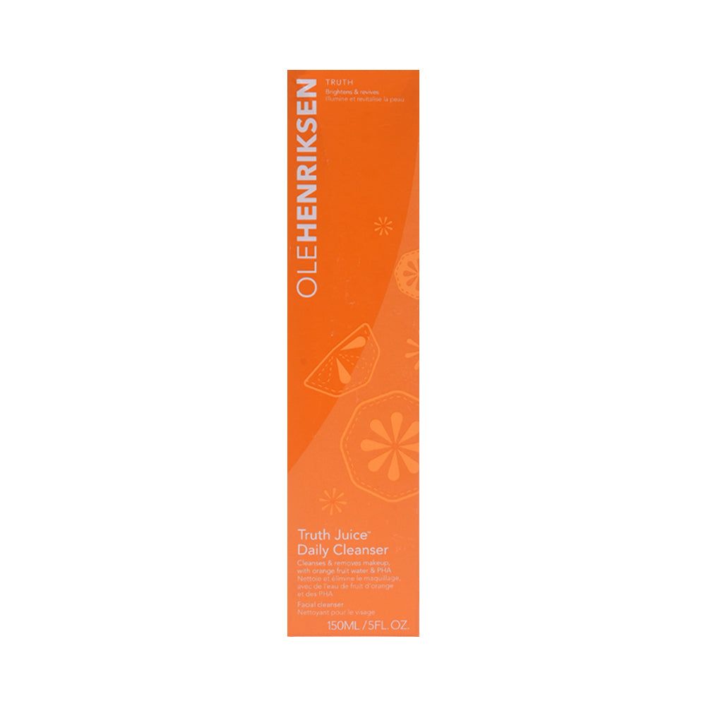 OLEHENRIKSEN TRUTH JUICE DAILY CLEANSER WITH ORANGE FRUIT WA