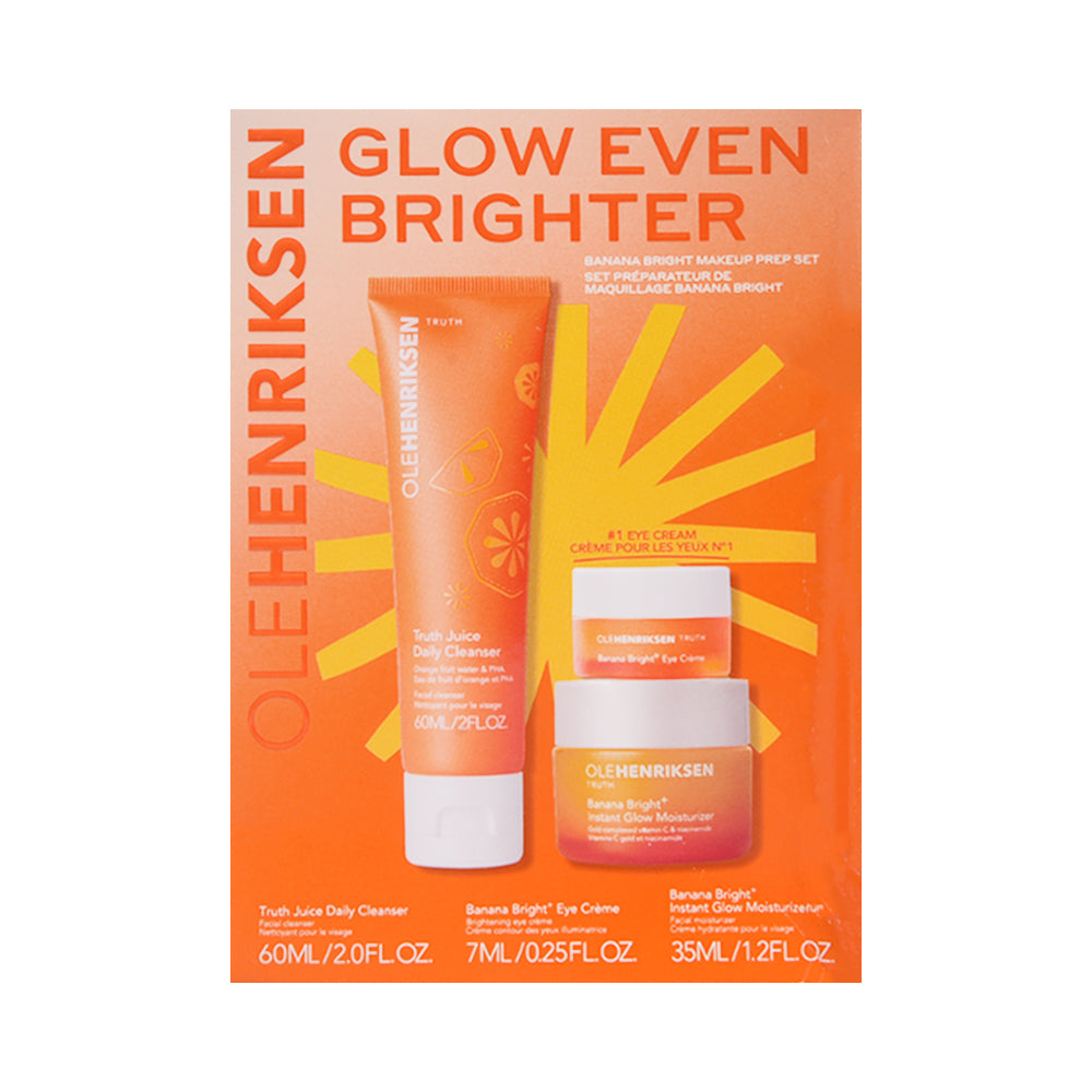 OLEHENRIKSEN GLOW EVEN BRIGHTER 3PC SET