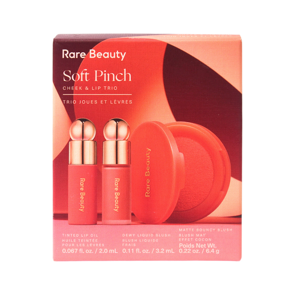 RARE BEAUTY SOFT PINCH LIP & CHEEK TRIO SET