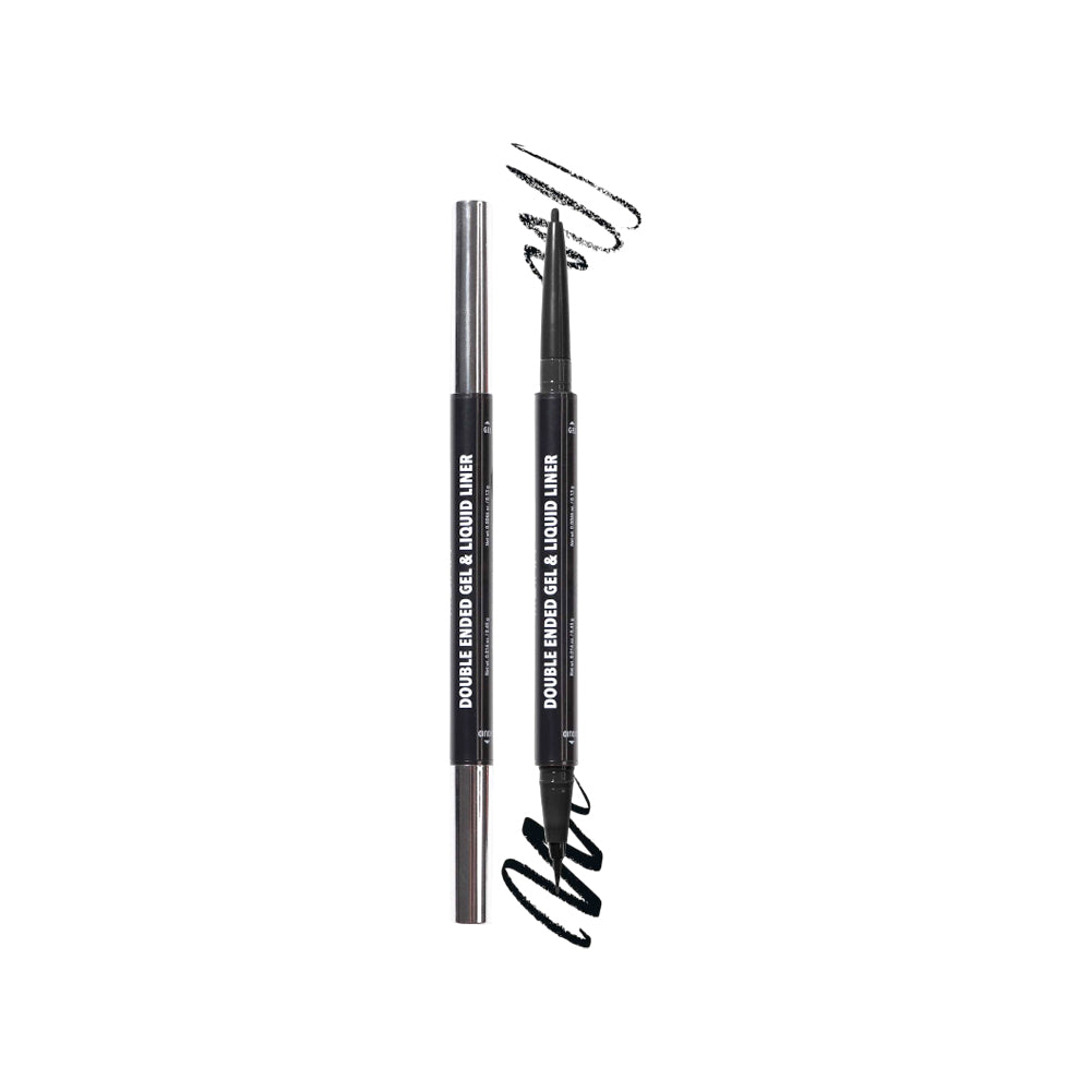 MOIRA DOUBLE ENDED GEL & LIQUID LINER (001 BLACK) (0.45G)