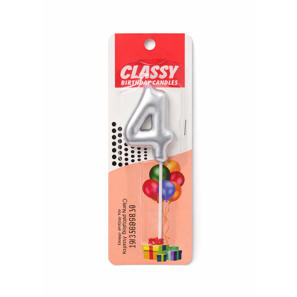 CLASSY BIRTHDAY CANDLE 1 TO 10