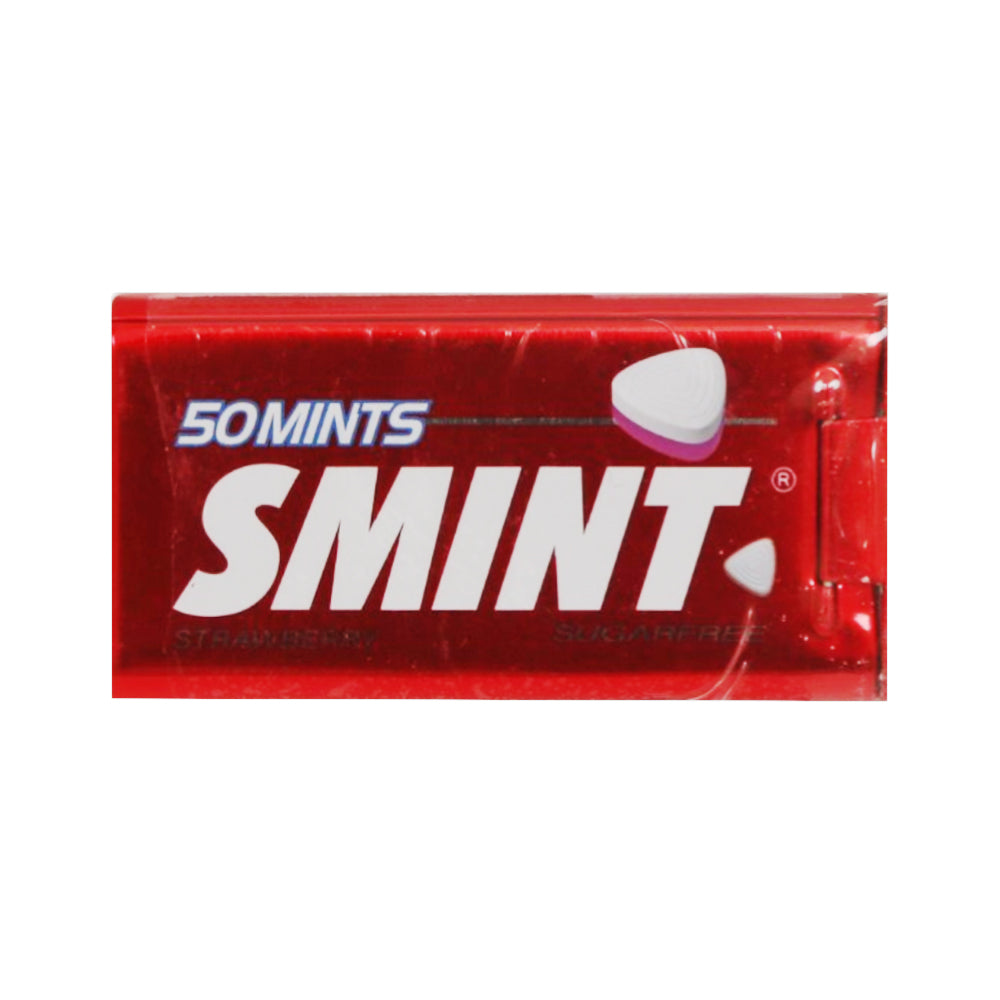 SMINTS CANDY STRAWBERRY 50MINTS