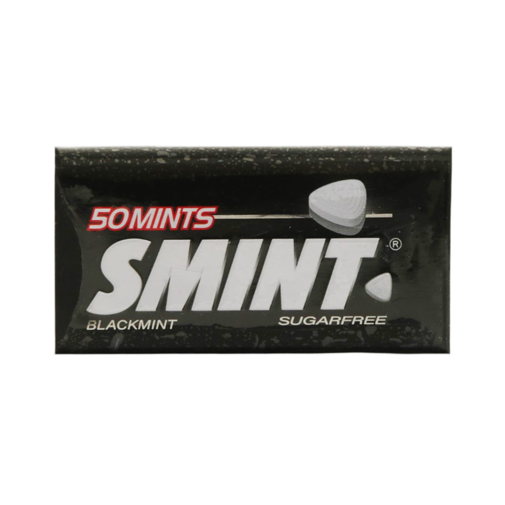 SMINTS CANDY BLACKMINT 50MINTS