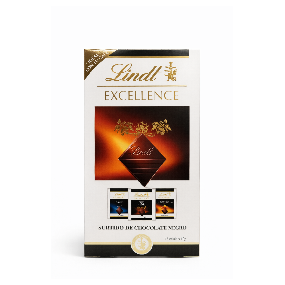 LINDT EXCELLENCE CHOCOLATE BOX 130 GM