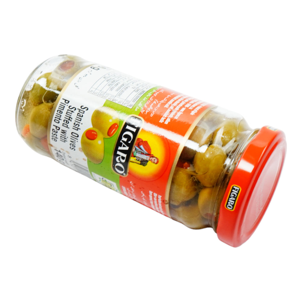 FIGARO SPANSIH OLIVES STTUFFED PIMIENTO PASTE 240 GM