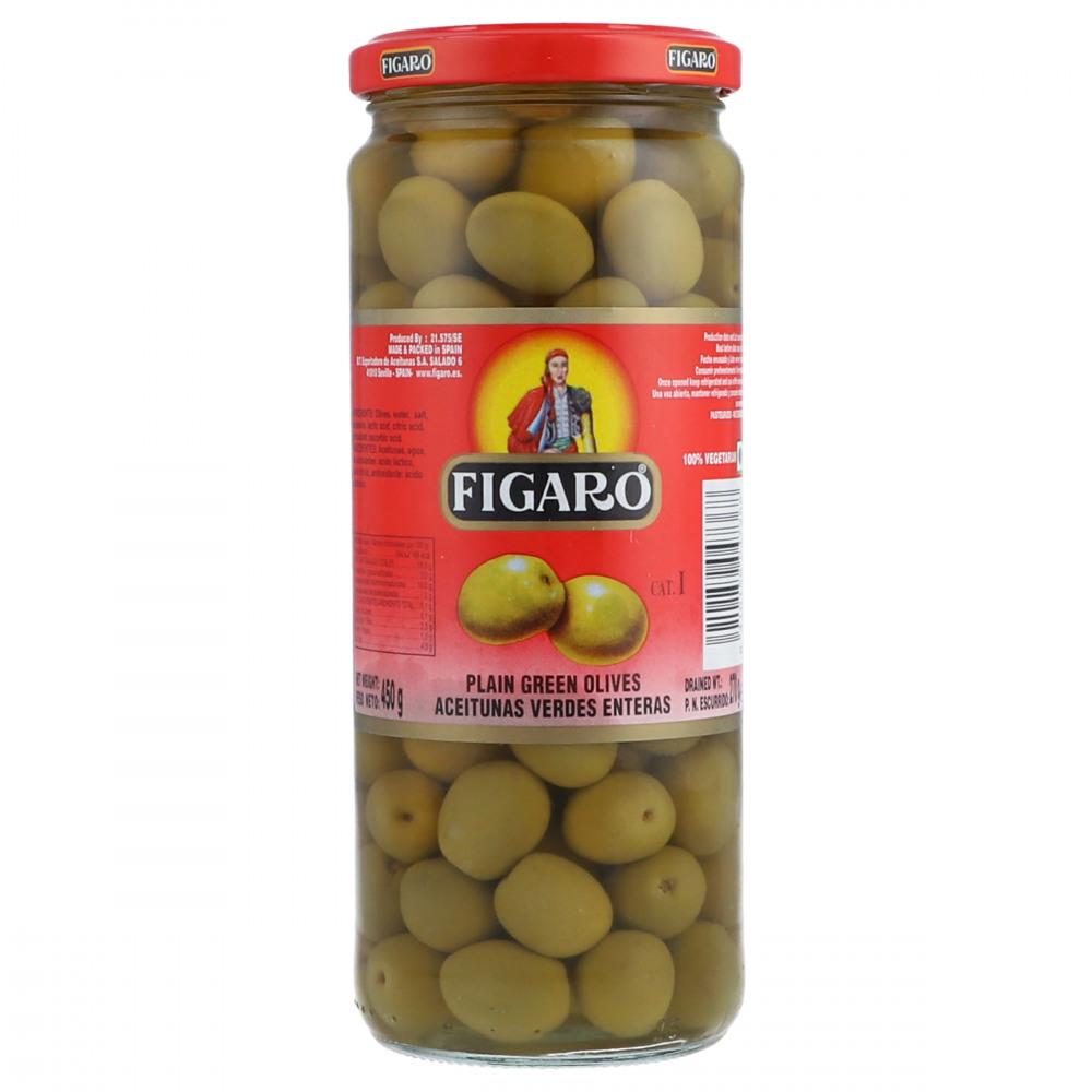 FIGARO OLIVES GREEN PLAIN 450 GM