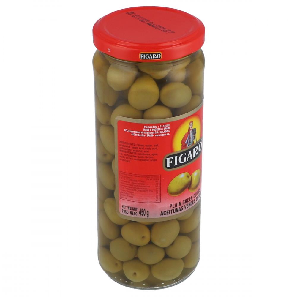 FIGARO OLIVES GREEN PLAIN 450 GM