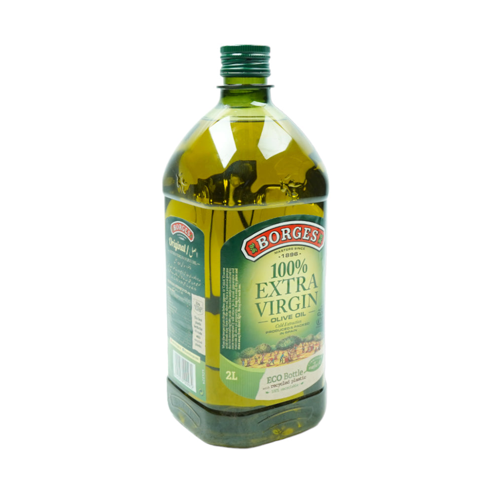 BORGES EXTRA VIRGIN OLIVE OIL BOTTLE 2 LTR