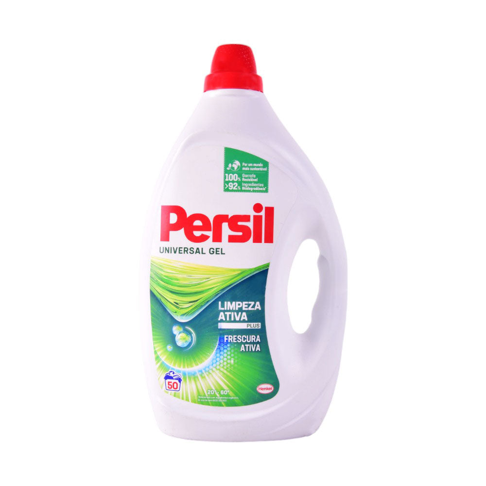 PERSIL WASHING LIQUID UNIVERSAL GEL LIMPEZA 50 WASH 2500 LTR