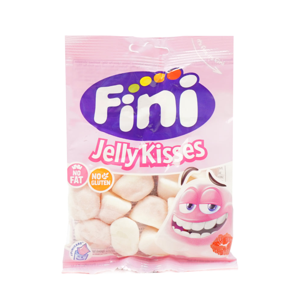 FINI JELLY STRAWBERRY & CREAM KISSES 75 GM