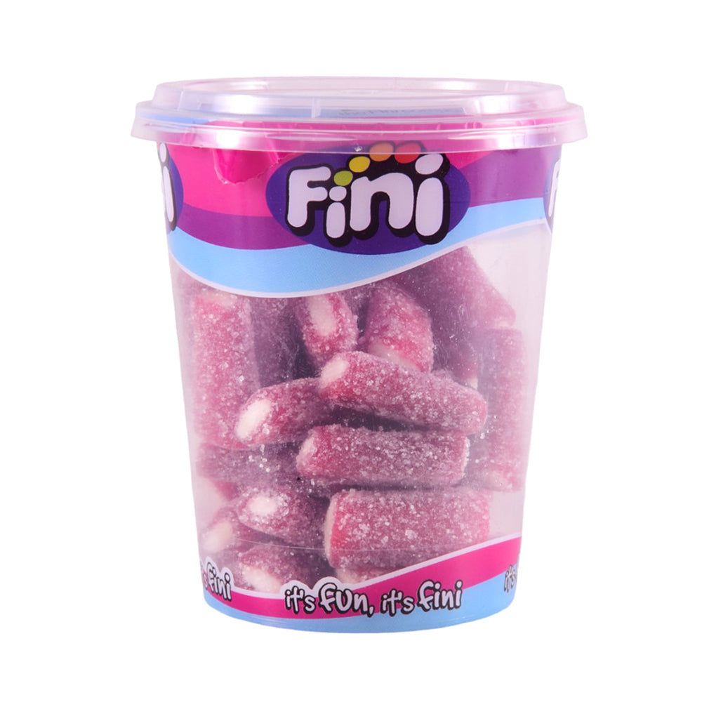 FINI JELLY SOUR STRAWBERRY MINI CABLES 200 GM