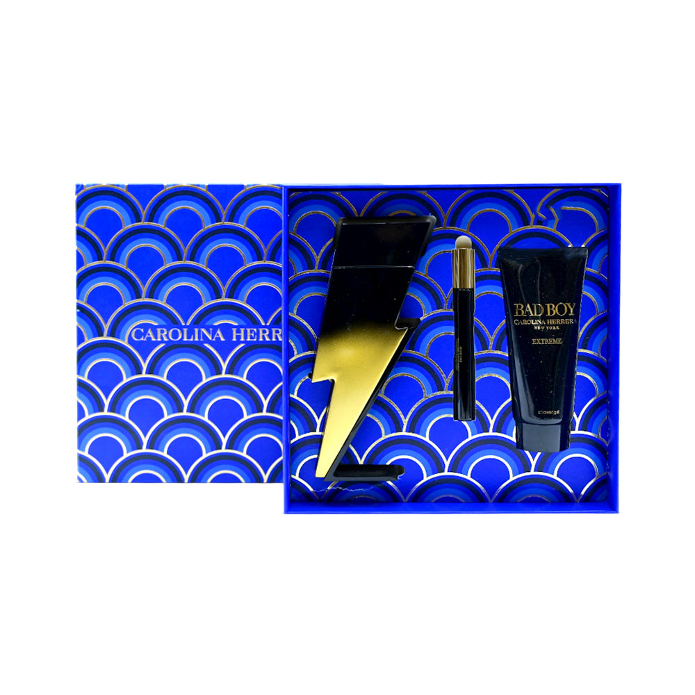 CAROLINA HERRERA BAD BOY EXTREME  3 PCS SET  EDP 100 ML