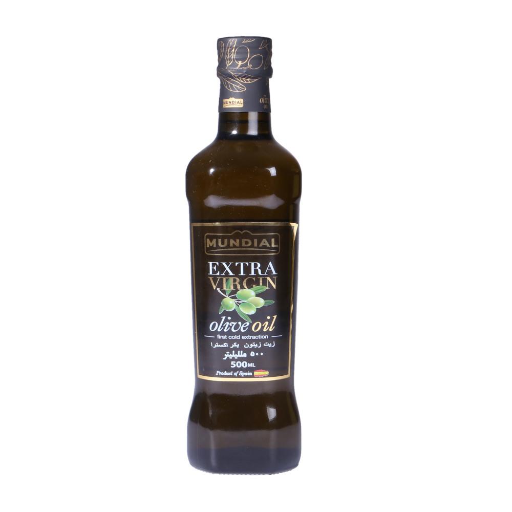MUNDIAL OLIVE OIL EXTRA VIRGIN BOTTLE 500 ML