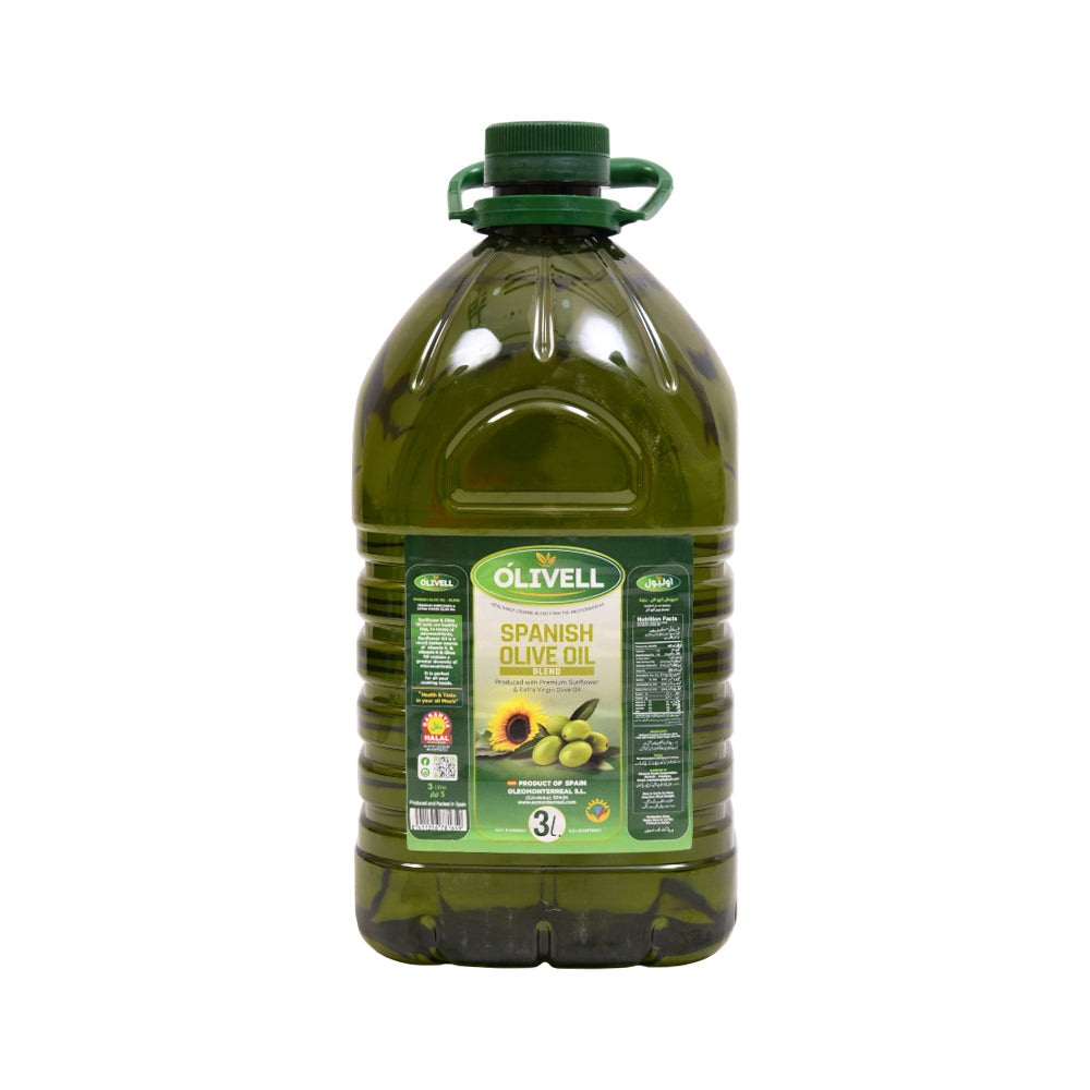 OLIVELL SPANISH OLIVE OIL BLEND PET 3 LTR