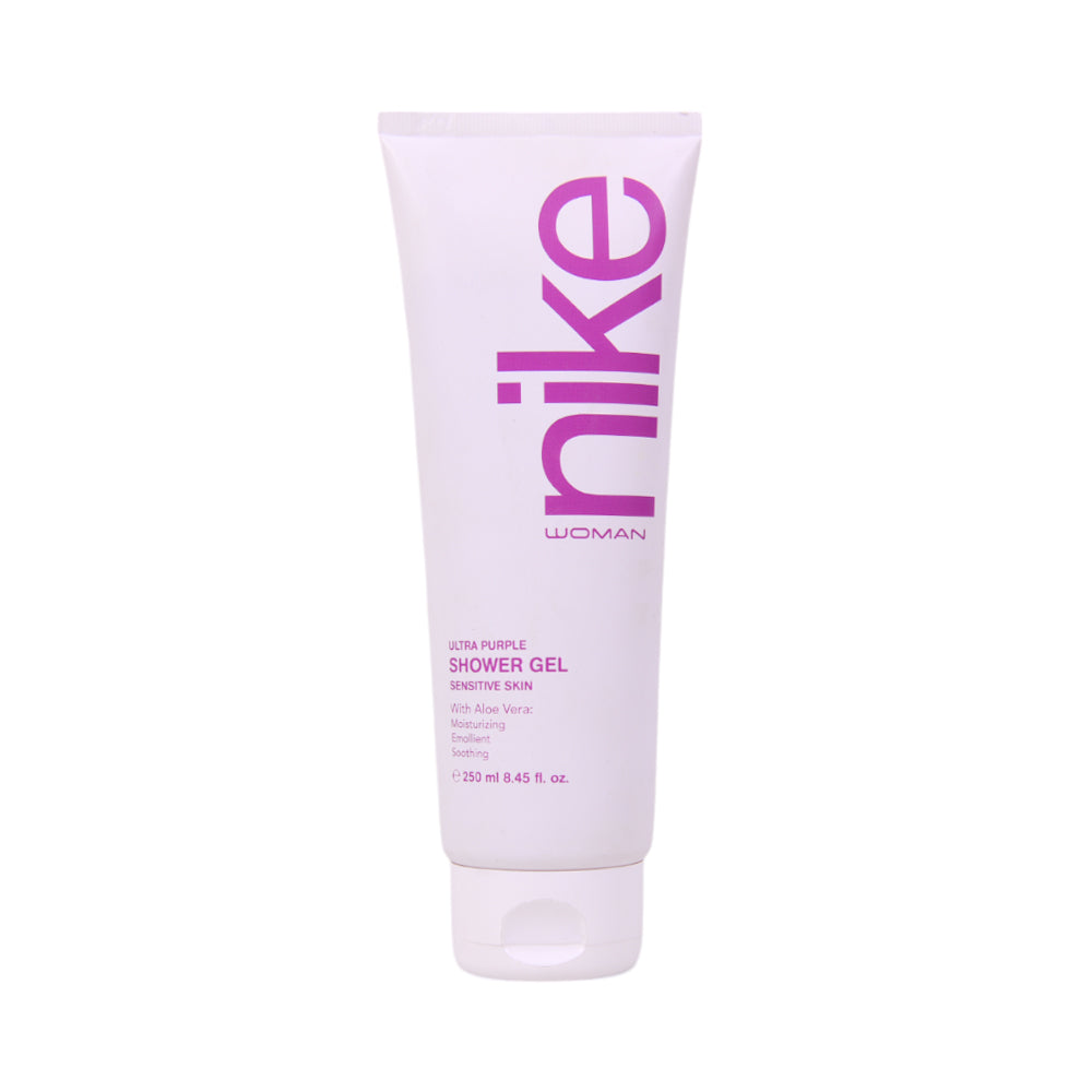 NIKE SHOWER GEL WOMAN ULTRA PURPLE SENSITIVE SKIN 250 ML