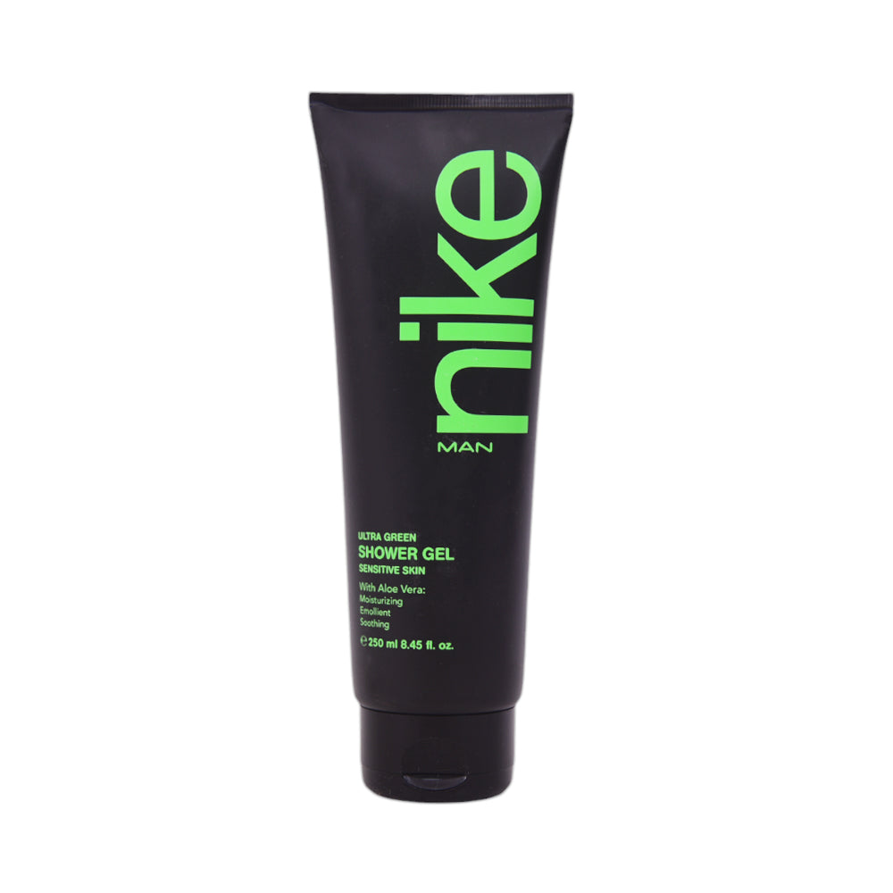 NIKE SHOWER GEL MAN ULTRA GREEN SENSITIVE SKIN 250 ML