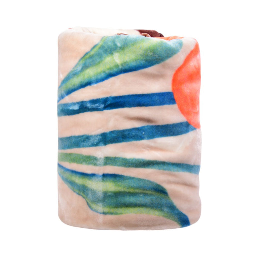 MORA BLANKET GOLD C08 BROWN 220X240