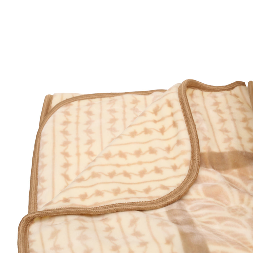 Mora Blanket Gold H88 Beige 2 Ply 220X240