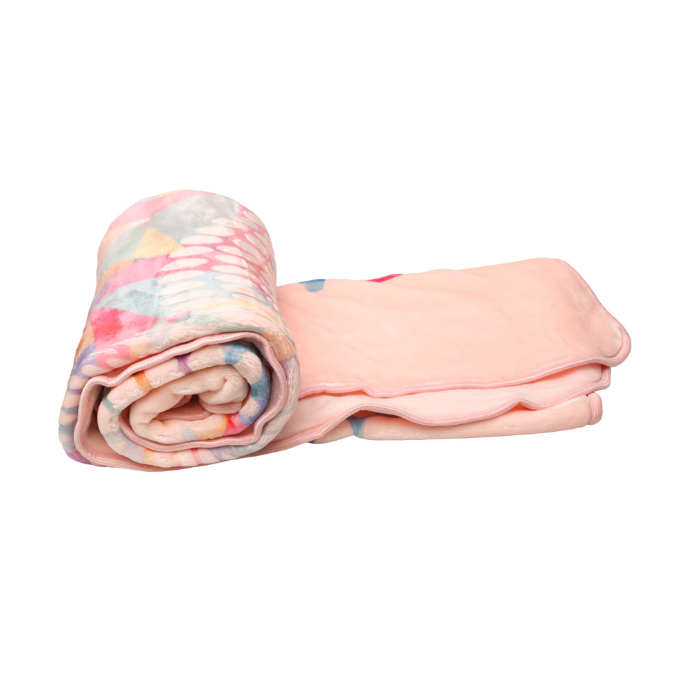 Mora Blanket 3D Art Box J64 Pink 220X240
