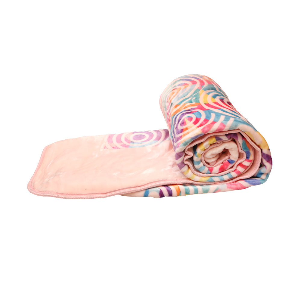 Mora Blanket 3D Art Box J63 Pink 220X240