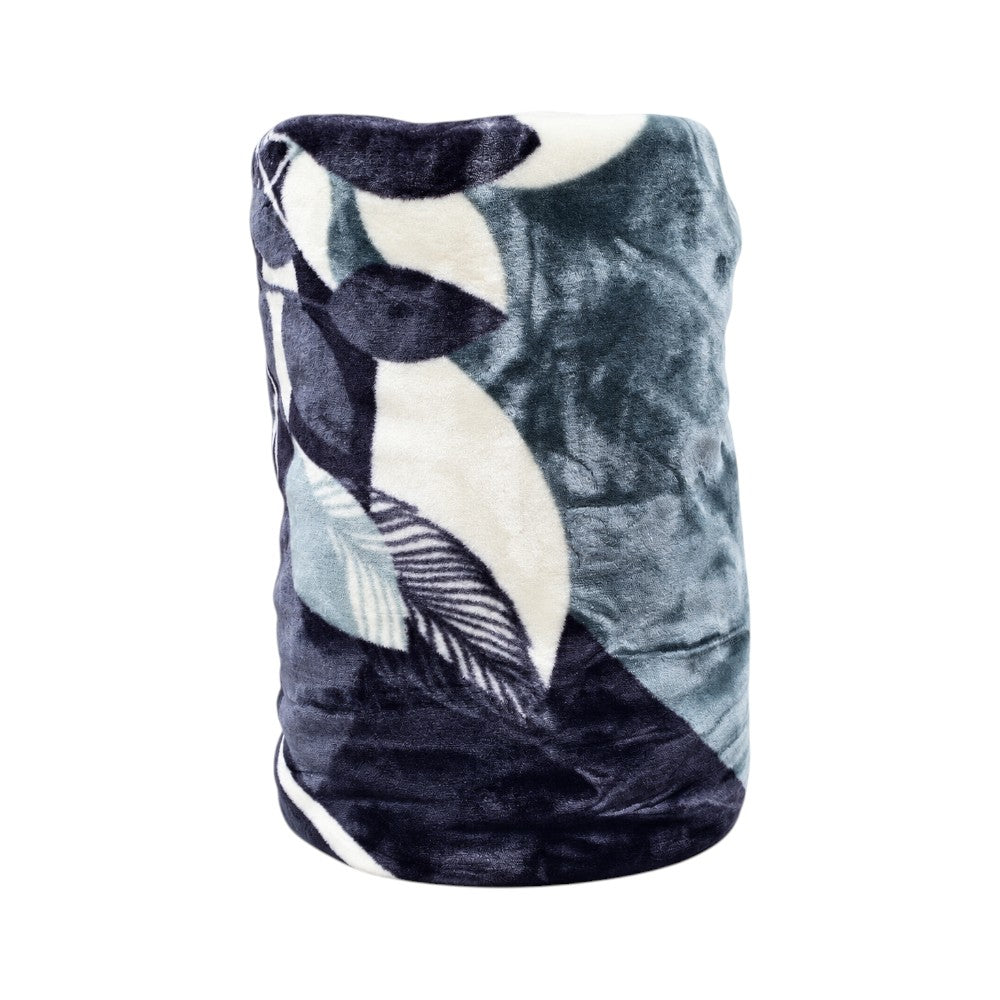 MORA BLANKET GOLD L78 BLACK 220X240