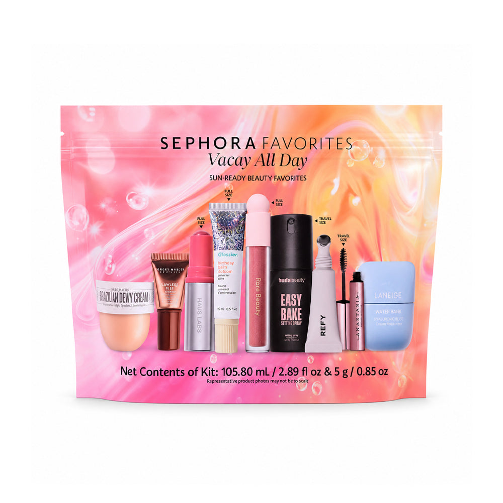SEPHORA FAVORITES VACOWY ALL DAY 9PC SET NEW