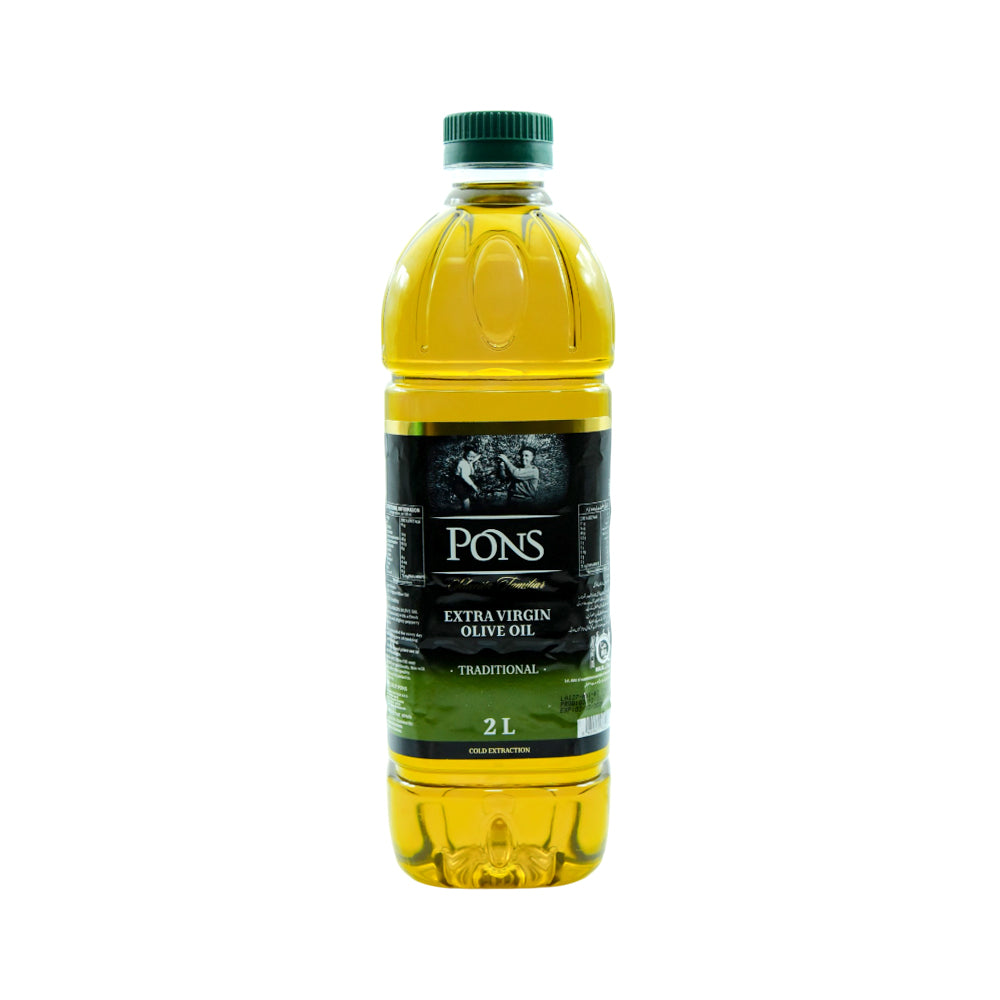 PONS EXTRA VIRGIN OLIVE OIL 2 LTR BASIC