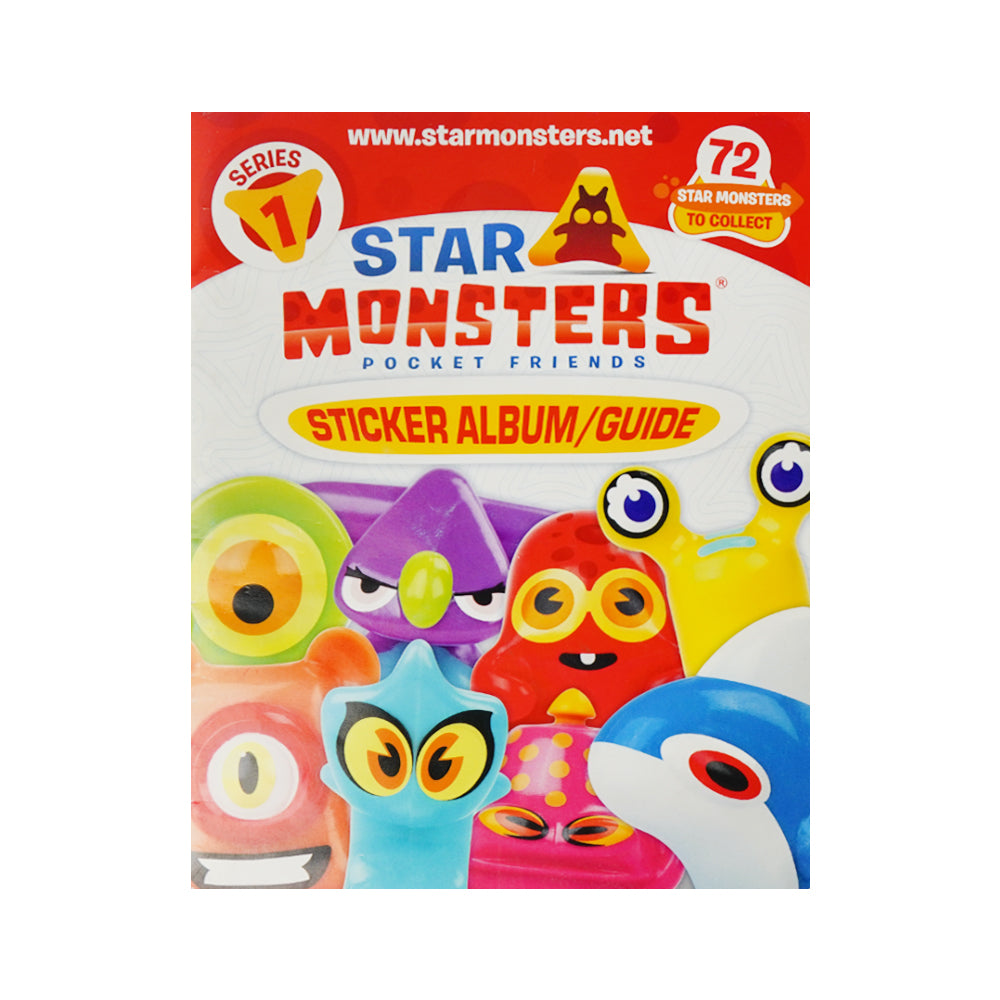 00436 STAR MONSTER STICKER BASIC
