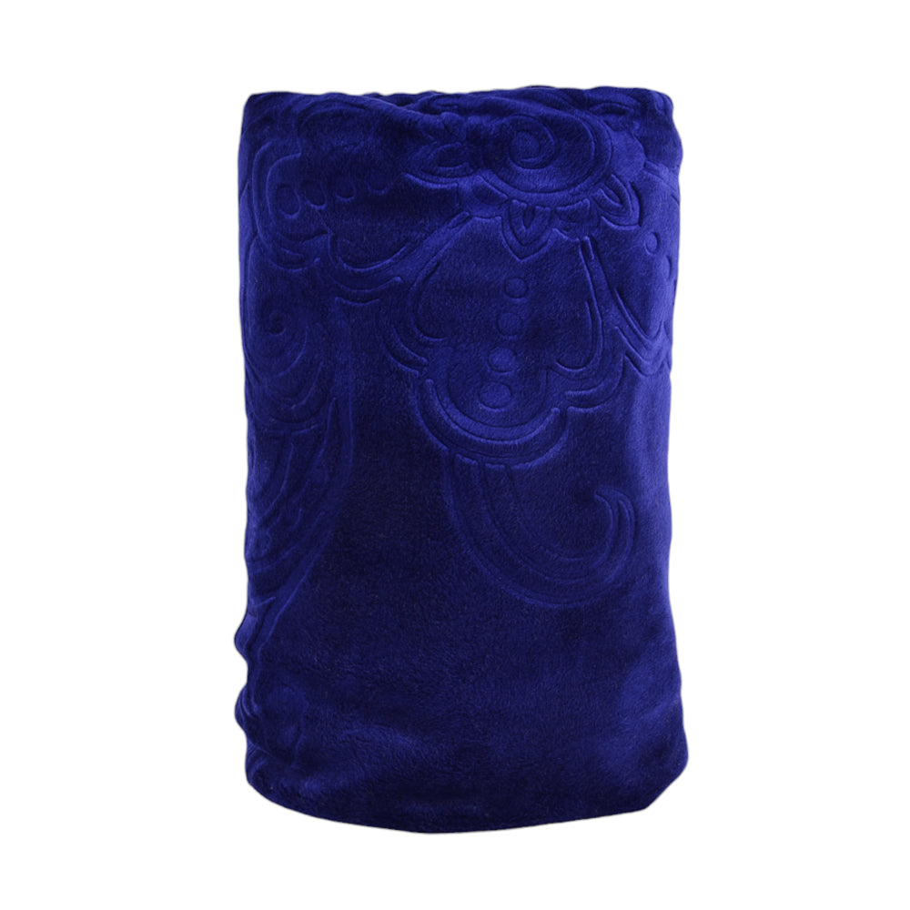 PIEL BLANKET EMBOSSED 8667 MARINE 220X240