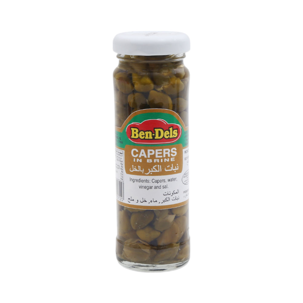 BEN-DELS CAPERS VINEGAR & SAL 100 GM