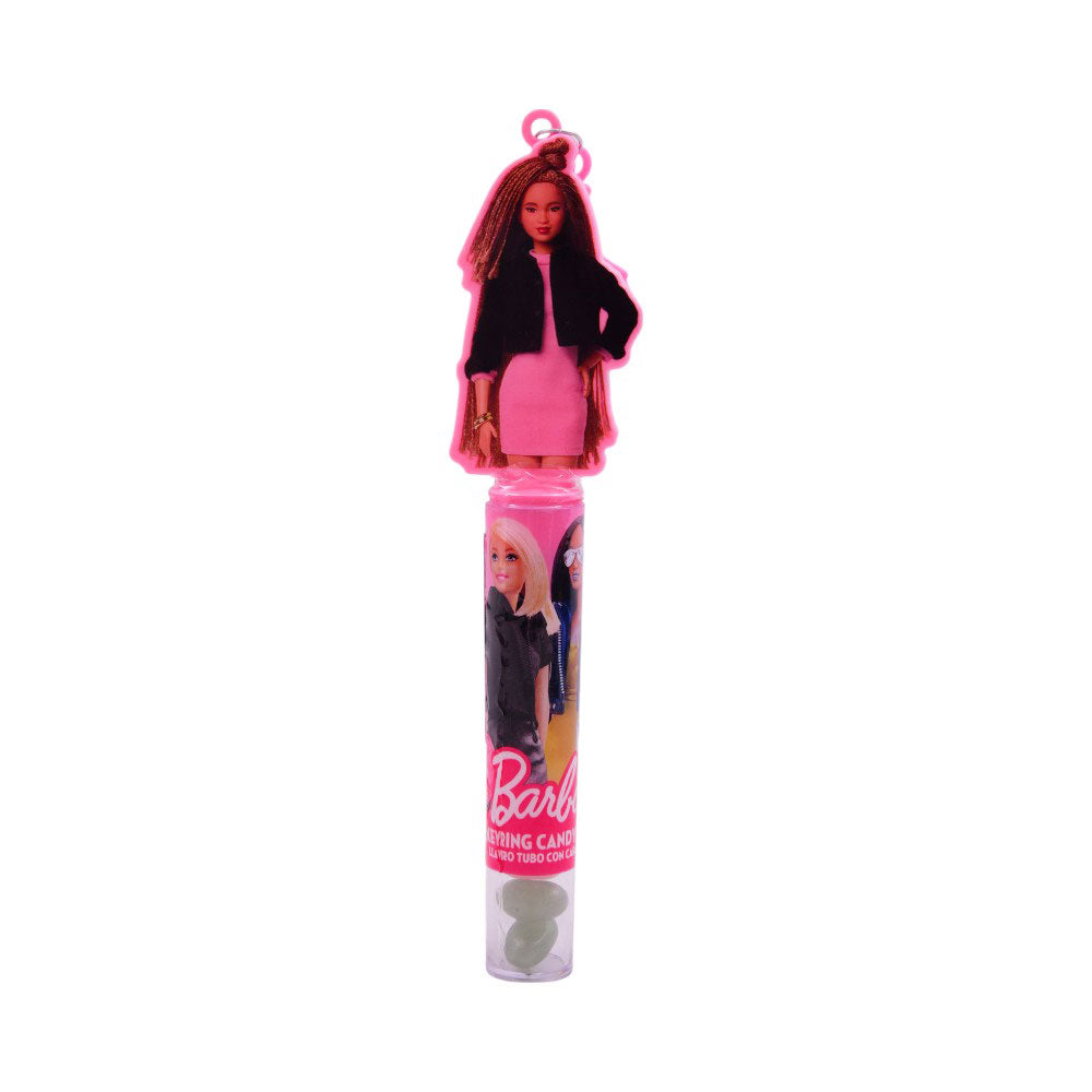 BARBIE KEYRING CANDY TUBE 10G