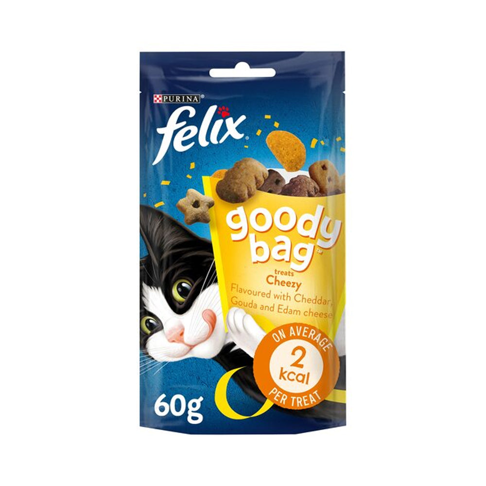 PURINA FELIX CAT BISCUIT GOODY BAG ORIGINAL MIX 60 GM