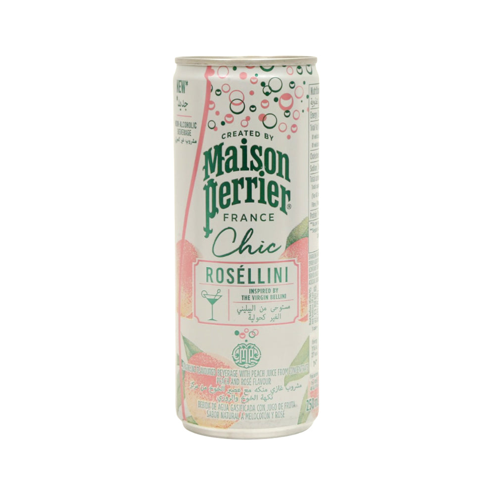 MAISON PERRIER DRINK ROSELLINI CHIP CAN 250 ML