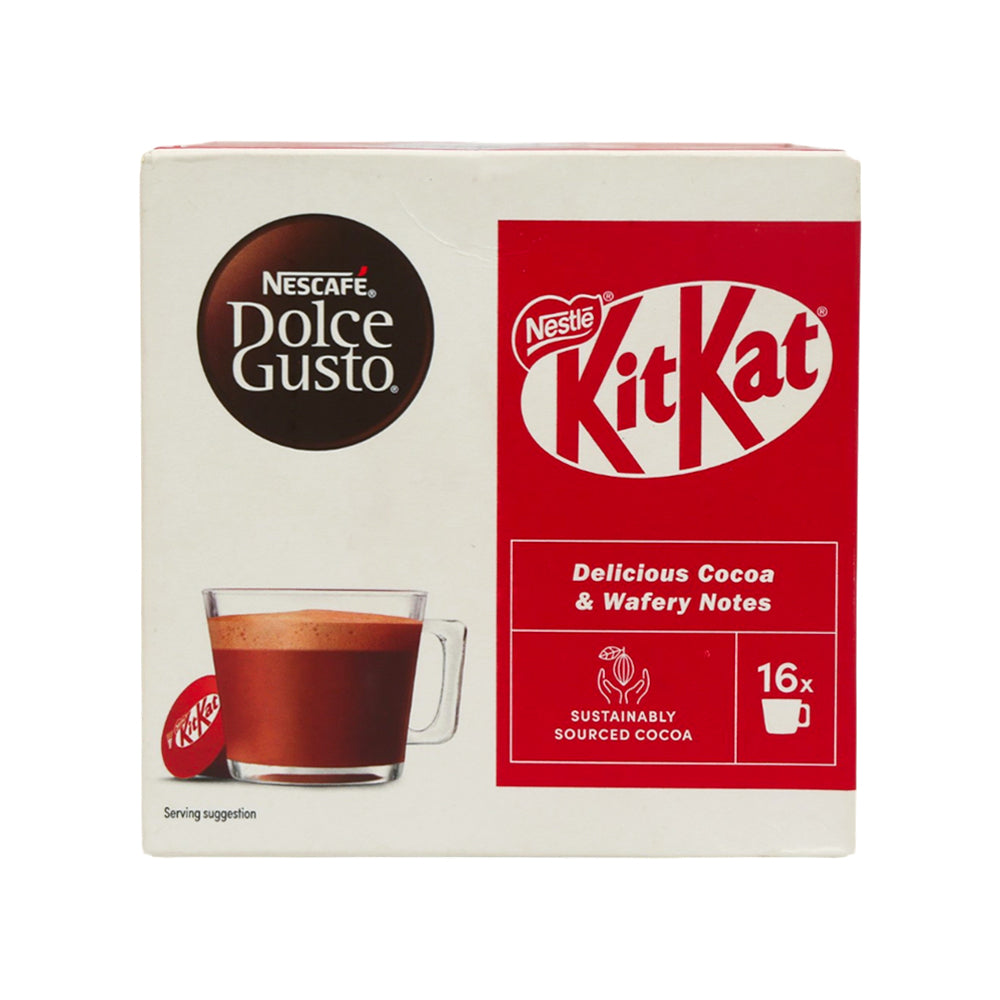 NESCAFE COFFEE DOLCE GUSTO KIT KAT DELICIOUS COCOA & WAFERY