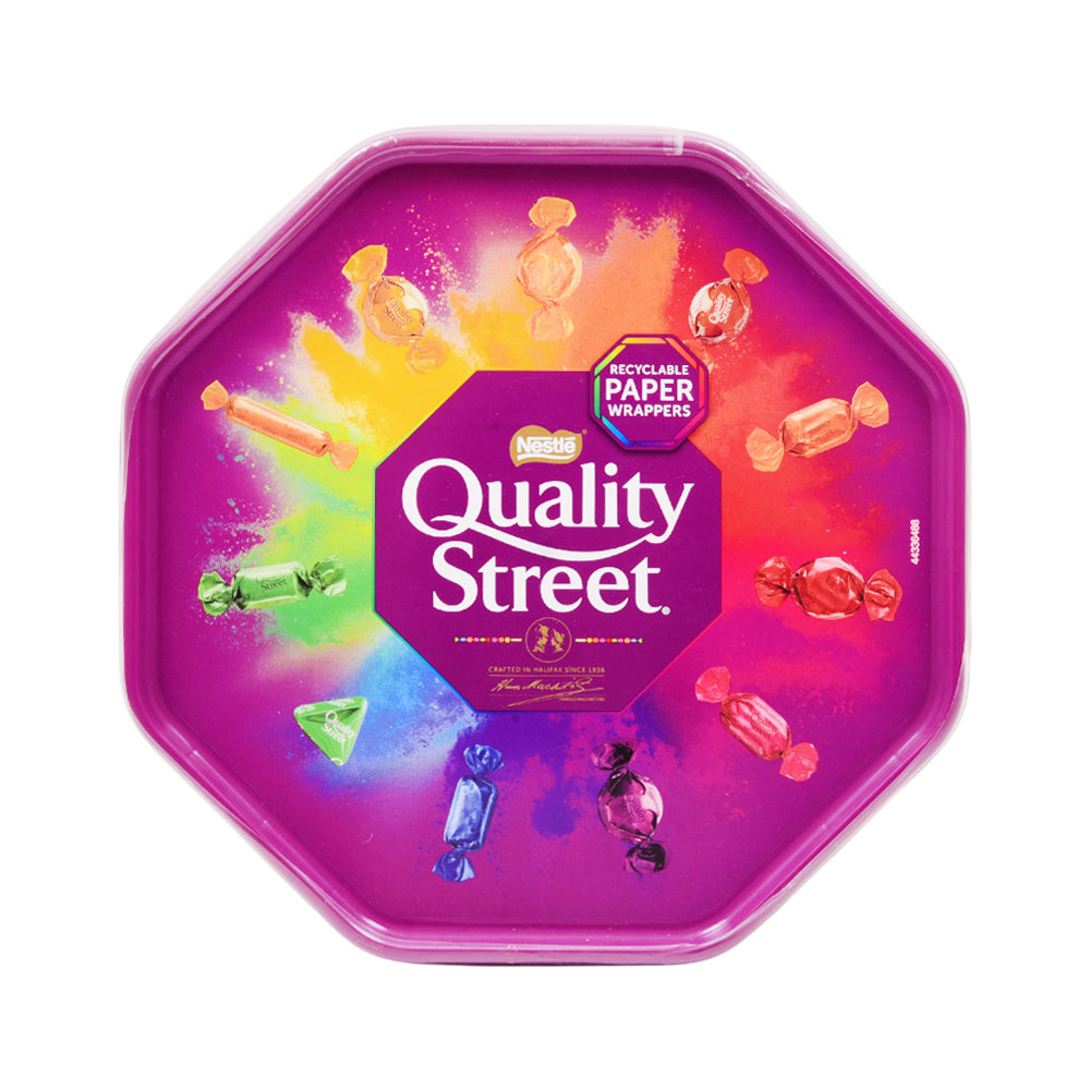 NESTLE QUALITY STREET CHOCOLATE & TOFFEES TUB 550 GM