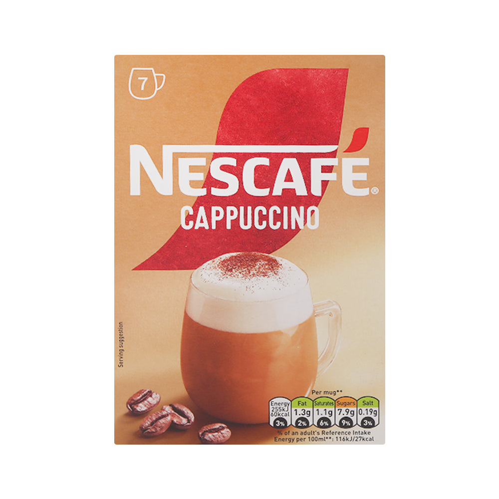 NESCAFE COFFEE CAPPUCCINO 7PC 108.5 GM