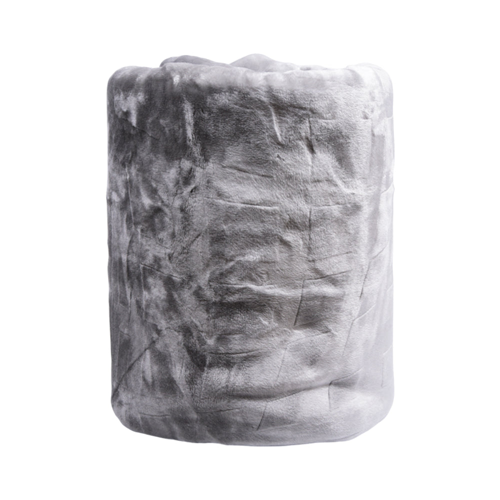 MORA BLANKET SIGNATURE EMBOSSED L77 GRIS 220X240