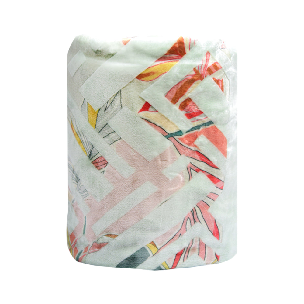 MORA BLANKET SIGNATURE 3D J44 VERDE 220X240
